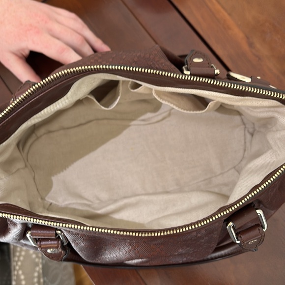Elegant Brown Designer Handbag